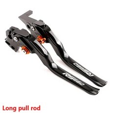 년형 아프릴리아 조절식 브레이크 클러치 레버, 1개, 11. Long Orange