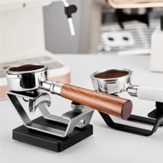 BOFO 커피 전자 저울 무게 지지대 이탈리아 기계 핸들 브래킷, 01 Silver