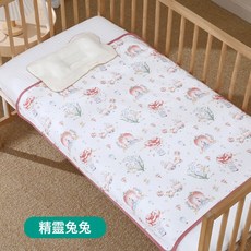 VANLUEE 隔尿墊 純棉 嬰兒 大尺寸姨媽生理期牀墊, 1個, 50*70精靈兔兔