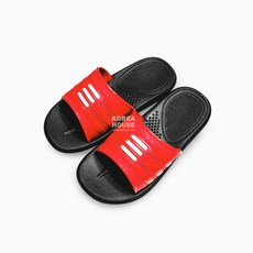 코리아하우스 EVA 로얄 미니 삼선 슬리퍼 (적색)