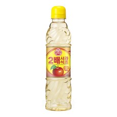 오뚜기 2배 사과식초, 500ml, 1개