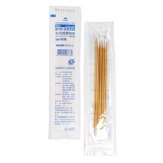 YOHO 佑合滅菌棉棒 ENT棉棒 10支裝 竹製棉棒 嬰兒棉棒, 1個, 10
