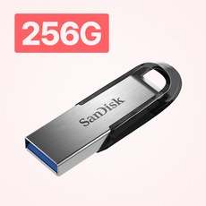 샌디스크 울트라 플레어 USB 3.0 플래시 드라이브 SDCZ73, 256GB, 1개