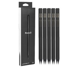 skansol 프리미엄 블랙우드 연필 2B, 10개입