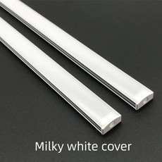 1 8 브래킷에 알루미늄 램프는 캐비닛 LED 12MM 스트립 가능 5730/5050/2835 적용 각도 슬롯 30PCS 램프, Milky cover_3 pcs, 27. 9 pcs / B. Milky cover, 1개
