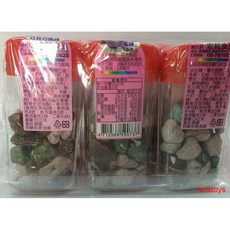 sns 古早味 巧克力 石頭造型糖(巧克力風味)彩岩巧克力 石頭巧克力 12罐, 1個