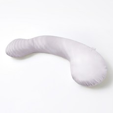 Hugsie涼感孕婦枕【舒棉款】月亮枕 哺乳枕 側睡枕, 涼感泠紫,Normal