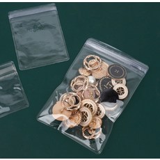 PVC 투명 파우치 지퍼백 두꺼운 악세사리보관 4*6 PVC파우치, 6x8cm