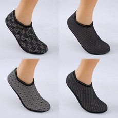 하임하이 4P 덧신 겨울용 두툼 보온 미끄럼 방지 실내용 바닥 양말