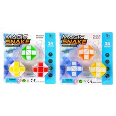 Magic Snake 24段魔尺 (3入組), 1個, 隨機不挑款