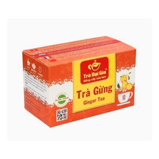 TraDaiGai Tra Gung 베트남 생강차 티백, 1개, 20개입, 30g