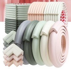 모서리보호대 안전쿠션 코너가드 테이블방지 아기보호 sun*3144FB, X-21.코너형 10P 민트