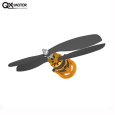 QX 대나무 잠자리 반회전 고속 모터 원격 제어 항공기 멀티 동축 이중 프로펠러 카운터, 02 2208 30A ESCx2