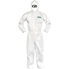 가드맨 PP 원피스 작업복, 흰색, 1개
