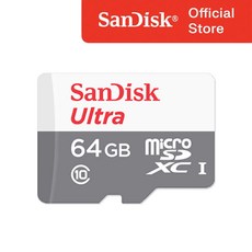 샌디스크코리아 공식인증정품 마이크로 SD 카드 SDXC ULTRA 울트라 QUNR 64GB, 1개