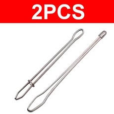 의류 클립 바느질 탄성 밴드 테이프 펀치 크로스 도구 클램프 웨어 로프, 1개, 2. 2PCS C