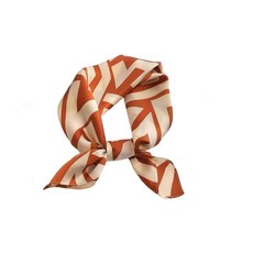 Tim & Tina Square 100% 멀베리 실크 53.3 x 53.3cm21 21인치 헤어 스카프 헤드 슬리핑 랩 새틴 헤드 S40 블루 및 그린 캐슈 169181, S37 오렌지 기하학 패턴