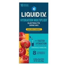 Liquid Iv 水合能量補給飲 黃金櫻桃 10入, 160g