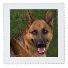 6x6 inch Quilt Square - German Shepard Dogs, 미정