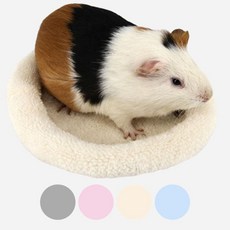 하우스 작은동물 수면쿠션 햄스터 고슴도치 미니 패드 침대, 블루 S, 1개