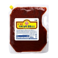 오뚜기 짬뽕 소스, 1개, 2kg