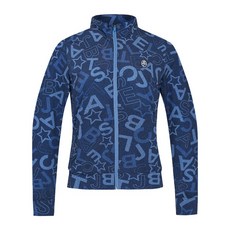 까스텔바작 여성 냉감 레터링 패턴 티점퍼 BGDMTJ706BL