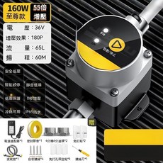 加壓馬達增壓泵：靜音全自動24V，適用於熱水器洗衣機，提升水壓, 160W【無感智能至尊款】55倍增壓