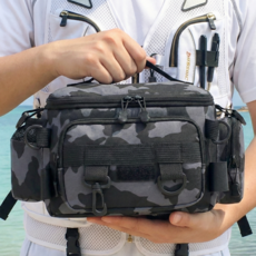 코르빈 루어가방 다용도 낚시 보조가방 숄더백 크로스백 힙색 멀티가방, 잘빠진 블루블랙