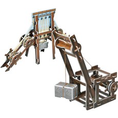 크래커플러스/거중기와 녹로/입체퍼즐/입체모형, 단품, 55피스, 1개