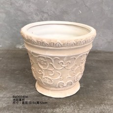 低溫陶瓷冠軍杯 歐式現代花器 米色花器 容器 花盆 桌花 永生花 乾燥花