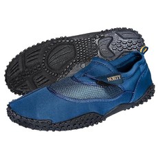 NORTY 남성용 워터 슈즈 해변 카약 및 수영장용 퀵 드라이 아쿠아 양말 미끄럼 방지 그립 색상 (블랙 네이비) 블랙. 17