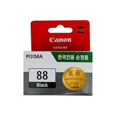 캐논 정품잉크 PG-88 CL-98 PIXMA E500 E510 E600 E610, 01_캐논정품잉크 검정 PG-88, 1개