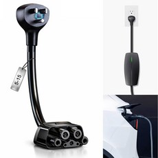 테슬라 NEMA 5-15 어댑터 2세대 및 3세대 전용 모바일 충전기 120V 플러그 12암페어 10인치 콘센트용 웨스트사이밍, NMEA 14-30, 10 inches