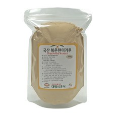 대명이유식 국산 볶은현미가루 100% 국내산 현미분말 현미미숫가루, 1개, 500g