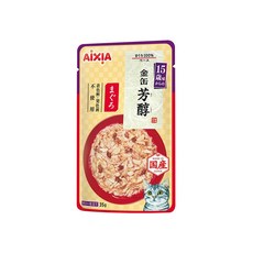 AIXIA 金罐芳醇軟包 貓餐包, 1個, AIXIA芳醇軟包5號-鮪魚15歲*12