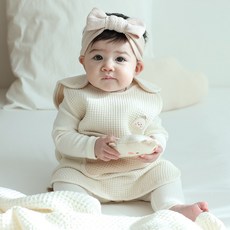 마롤로뜨 꼬물이 아기 수면조끼 3중거즈 뱀띠 실내조끼 가을 겨울 내의 꿀잠 아기잠옷