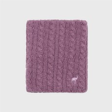 【體溫魔術師】莫蘭迪色系雙層圍脖 MIT台灣製 針織加厚脖套 秋冬文青保暖配件, 粉紫, 1個