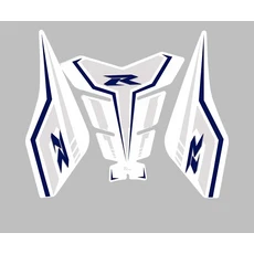 오토바이 바디 페어링 스티커 탱크 패드 GSX250R 용 가스 니 그립 견인 보호대, 17 22