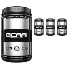 KAGED MUSCLE BCAA 無味無麩質, 4個, 400克