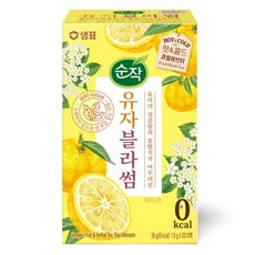 순작 유자블라썸 핫&콜드 과일허브티, 1.8g, 20개입, 2개