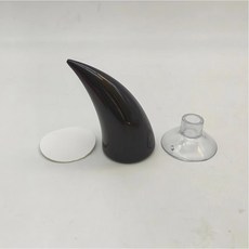 대형 오토바이 헬멧 장식 악마 뿔 자전거 장식 다채로운 스티커 액세서리, Black