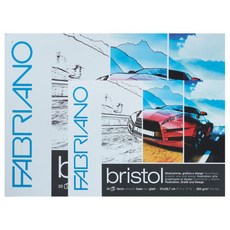 파브리아노 브리스톨 B01(A4) B02(A3) 좌단제본 250g, A3