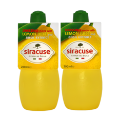 시라큐스 바질 유기농 액상 레몬 야채 주스 200ml 2개