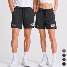 디퍼디 남자 여자 ROKA 여름 아이스 쿨링 메쉬 로카 스판 반바지 기능성 러닝 밴딩 팬츠