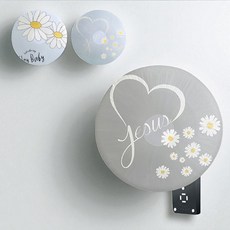 PEVA 방수 선풍기 커버 벽걸이형 헤드형 먼지 차단 보관, 벽걸이선풍기커버/빅플라워 그레이, 그레이