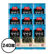 동원 양반김 4D호 도시락, 2g, 40개