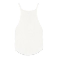 꾸레쥬 골지 홀터넥 탑