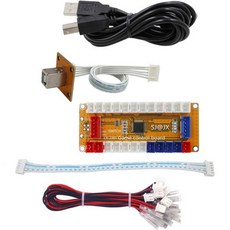 닌텐도 스위치 PC PS3 라즈베리 파이용 아케이드 게임 USB 인코더 제로 지연 게임패드 버튼 조이스틱 컨트롤러, 201P san, 1개