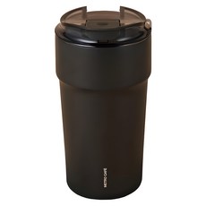 LocknLock 樂扣樂扣 Metro Cafe陶瓷塗層杯, 1個, 黑色(美式咖啡), 500ml