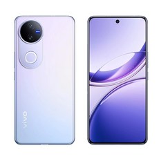 vivo V50 5G AI智慧型手機 6.77吋, 冰川紫,單機+保貼+透殼+PD60W快充線